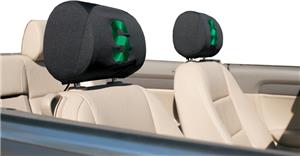 COLLEGIATE Michigan St. Headrest Covers - Set of 2