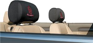 COLLEGIATE Oklahoma Headrest Covers - Set of 2
