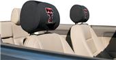 COLLEGIATE Texas Tech Headrest Covers - Set of 2 COLLEGIATE Texas Tech Headrest Covers - Set of 2