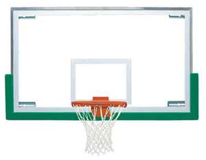 Bison 48" Tall Unbreakable XL Glass Backboard