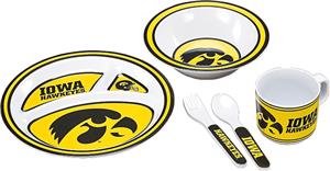 COLLEGIATE Iowa Children's Dish Set