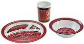 Collegiate South Carolina Kid's 3 Pc. Dish Set Collegiate South Carolina Kid's 3 Pc. Dish Set