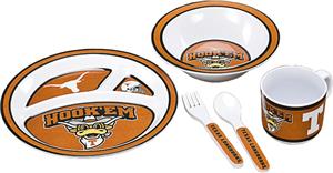 COLLEGIATE Texas Children's Dish Set