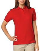 Blue Generation Ladies SS Soft Touch Polo Shirts Blue Generation Ladies SS Soft Touch Polo Shirts