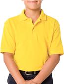 Blue Generation Youth SS Soft Pique Polo Shirts Blue Generation Youth SS Soft Pique Polo Shirts