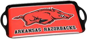 COLLEGIATE Arkansas Melamine Serving Tray