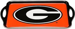 COLLEGIATE Georgia Melamine Serving Tray