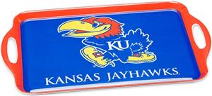 COLLEGIATE Kansas Melamine Serving Tray