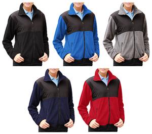 Blue Generation Ladies Polar Nylon/Fleece Jackets