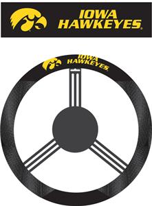 COLLEGIATE Iowa Steering Wheel Cover