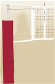 Bison Centerline Aluminum Volleyball System Bison Centerline Aluminum Volleyball System