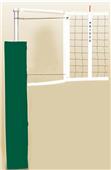 Side-By-Side Elite Aluminum Volleyball System Side-By-Side Elite Aluminum Volleyball System