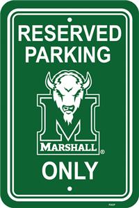 COLLEGIATE Marshall Plastic Parking Sign