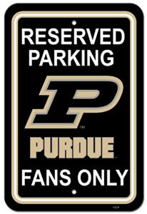 COLLEGIATE Purdue Plastic Parking Sign
