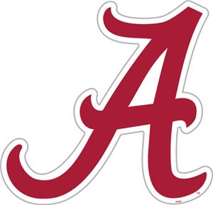 COLLEGIATE Alabama 12" Vinyl Magnet
