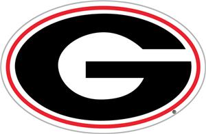 COLLEGIATE Georgia "G" 12" Vinyl Magnet