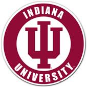COLLEGIATE Indiana 12" Vinyl Magnet COLLEGIATE Indiana 12" Vinyl Magnet