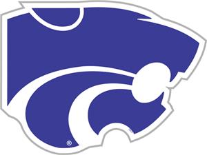 COLLEGIATE Kansas State 12" Vinyl Magnet