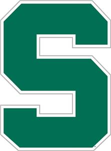 COLLEGIATE Michigan State 12" Vinyl Magnet
