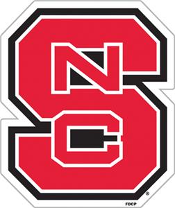 COLLEGIATE N. Carolina State 12" Vinyl Magnet