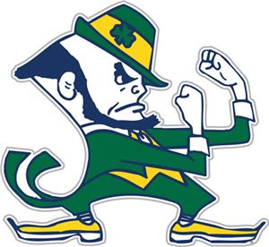COLLEGIATE Notre Dame 12" Vinyl Magnet