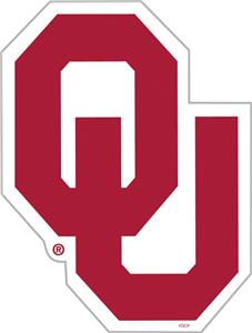 COLLEGIATE Oklahoma 12" Vinyl Magnet