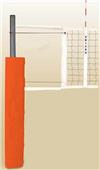 Side-by-Side Match Point Aluminum Volleyball Syst Side-by-Side Match Point Aluminum Volleyball Syst