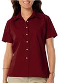 Blue Generation SS Teflon Treated Twill Blouse Blue Generation SS Teflon Treated Twill Blouse