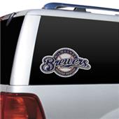 MLB Milwaukee Brewers Auto Diecut Window Film