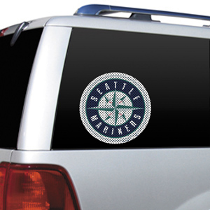 MLB Seattle Mariners Auto Diecut Window Film