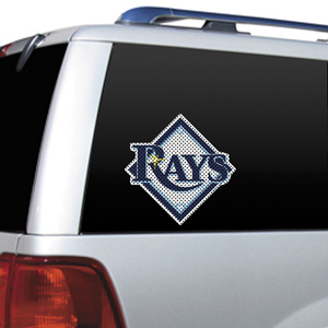 MLB Tampa Bay Rays Auto Diecut Window Film