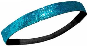 Diamond Duds Teal Glitter Headbands