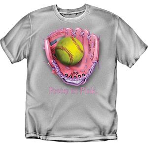 Pretty in Pink Softball tshirts gifts