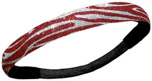 Diamond Duds Zebra Glitter Headbands (10)