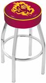 Holland Arizona State Univ Chrome Bar Stool