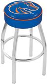 Holland Boise State University Chrome Bar Stool
