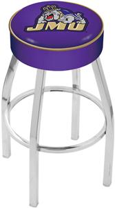 Holland James Madison University Chrome Bar Stool