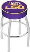 Holland Louisiana State Univ Chrome Bar Stool