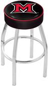 Holland Miami University (OH) Chrome Bar Stool Holland Miami University (OH) Chrome Bar Stool