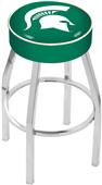 Holland Michigan State University Chrome Bar Stool Holland Michigan State University Chrome Bar Stool
