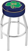 Holland Notre Dame Shamrock Chrome Bar Stool Holland Notre Dame Shamrock Chrome Bar Stool