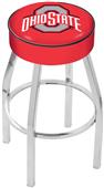 Holland Ohio State University Chrome Bar Stool
