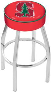 Holland Stanford University Chrome Bar Stool