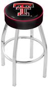 Holland Texas Tech Univ Chrome Bar Stool