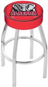 Holland Univ Alabama Elephant Chrome Bar Stool