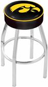Holland University of Iowa Chrome Bar Stool Holland University of Iowa Chrome Bar Stool