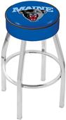 Holland University of Maine Chrome Bar Stool