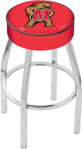 Holland University of Maryland Chrome Bar Stool