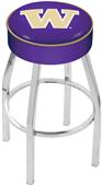 Holland University of Washington Chrome Bar Stool Holland University of Washington Chrome Bar Stool