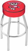 Holland Univ Wisconsin Badger Chrome Bar Stool Holland Univ Wisconsin Badger Chrome Bar Stool